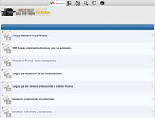 Tablet Screenshot of informacion-francia.com